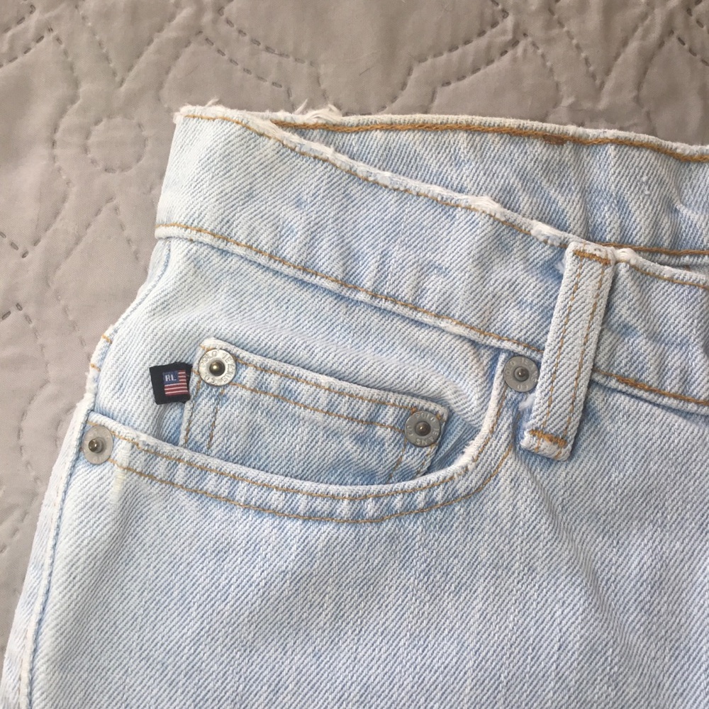 Vintage Polo Ralph Lauren Painted Cropped Flare - Picture 6 of 10